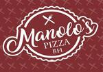 Logotipo Manolos Pizza