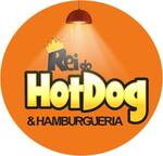 Logotipo Rei do Hot Dog e Hamburgueria