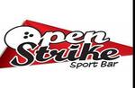 Logotipo Open Strike Sport Bar