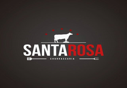 Logotipo Churrascaria Santa Rosa