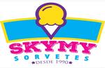Logotipo Skymy Sorvetes & Açaí
