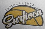 Logotipo Surfioca Tapioca Rendada e Hamburgueria