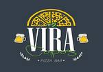 Logotipo Pizzaria Vira Copos