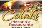 Logotipo Colaki Pizzaria e Lanchonete