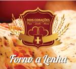 Logotipo Pizzaria e Lanchonete Dois Corações