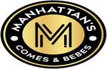 Logotipo Manhattan's Comes e Bebes