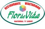 Logotipo Restaurante Vegetariano Flor de Vida