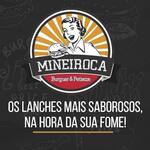 Logotipo Mineiroca Burguer & Petiscos