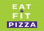 Logotipo Eat&fit Pizzas Integrais