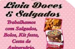 Logotipo Livia Doces e Salgados