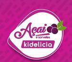 Logotipo Açaí e Sorvetes Kidelicia