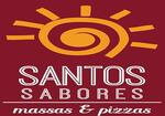 Logotipo Santos Sabores Pizzas