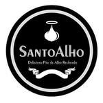 Logotipo Santo Alho Delivery