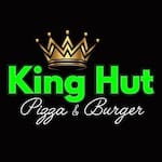 Logotipo King Hut Pizza e Burguer