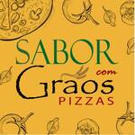 Logotipo Sabor Com Grãos Pizzas