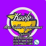 Logotipo K & Lê Açaí, Pastéis e Lanches