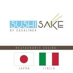 Logotipo Sushi Sake By Casalinga