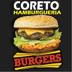 Logotipo Coreto Hamburgueria
