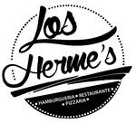 Logotipo Los Herme's Hamburgueria e Pizzaria