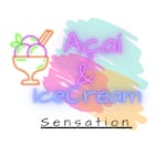 Logotipo Açaí & IceCream Sensation