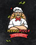 Logotipo Iconos Pizza