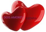 Logotipo Dois Amores - Pizzaria