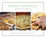 Logotipo Restaurante e Pizzaria Nova Cristaly
