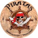 Logotipo Piratas Hamburgueria e Pastelaria