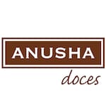 Logotipo Anusha Bolos e Doces