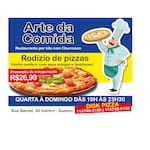 Logotipo Restaurante e Pizzaria Arte da Comida
