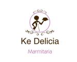Logotipo Ke Delicia Marmitaria