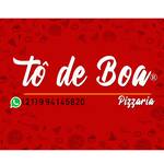 Logotipo Tô de Boa Pizzas & Massas