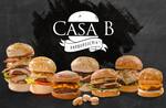 Logotipo Casa B - Hamburgueria Gourmet