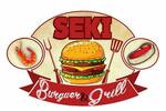 Logotipo Seki Burguer