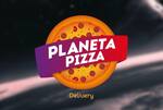 Logotipo Planeta Pizza
