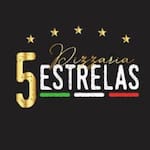 Logotipo Pizzaria 5 Estrelas