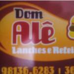 Logotipo Dom Alê Lanches e Refeições