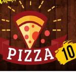 Logotipo Pizza10 Tapajós (Fernando Guilhon)