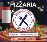 Logotipo Shock Point Restaurante e Pizzaria