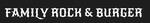 Logotipo Family Rock & Burger