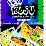 Logotipo Kaju Lanche e Porções