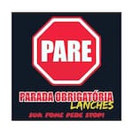 Logotipo Parada Obrigatória Lanches