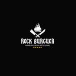 Logotipo Rock Burger Hamburgueria Delivery