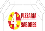 Logotipo Pizzaria 4 Sabores Botafogo