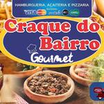 Logotipo Craque do Bairro Pizzaria e Hamburgueria