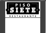 Logotipo Restaurante Piso Siete