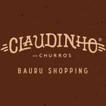 Logotipo Claudinho do Churros Bauru Shopping
