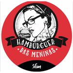 Logotipo Hambúrguer das Meninas Slim