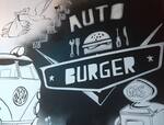 Logotipo Hamburgueria Auto Burger