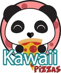 Logotipo pizza kawaii